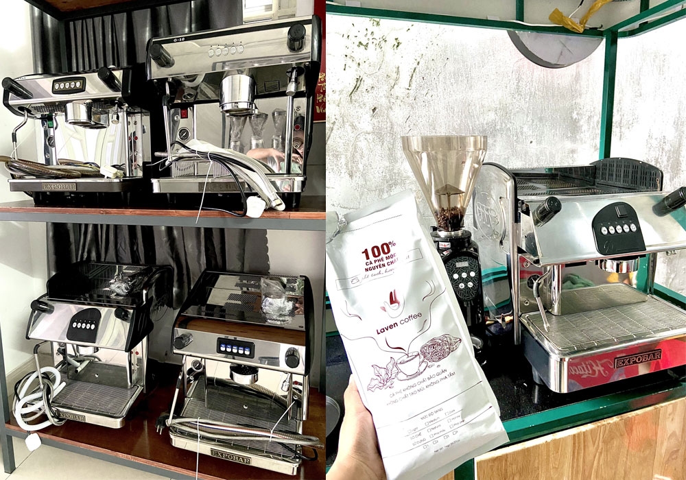 Máy pha cà phê tại Đồng Nai, Hồ Chí Minh của Laven Coffee